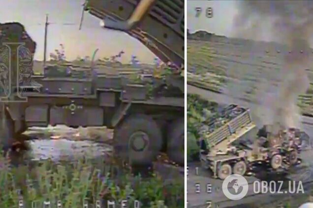 Перетворили на брухт: ССО знищили рідкісну інженерну систему дистанційного мінування ворога. Відео