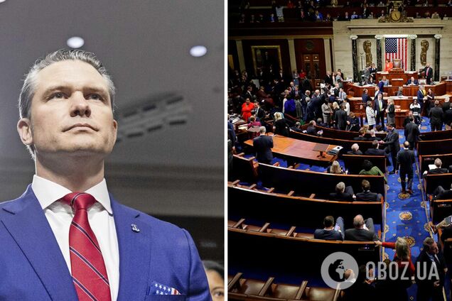 У республіканців Сенату виникли 'серйозні питання' до компетентності Гегсета через блокування допомоги Україні – The Hill