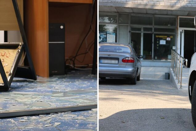 В Запорожье мужчина с ножом напал на врача. Фото