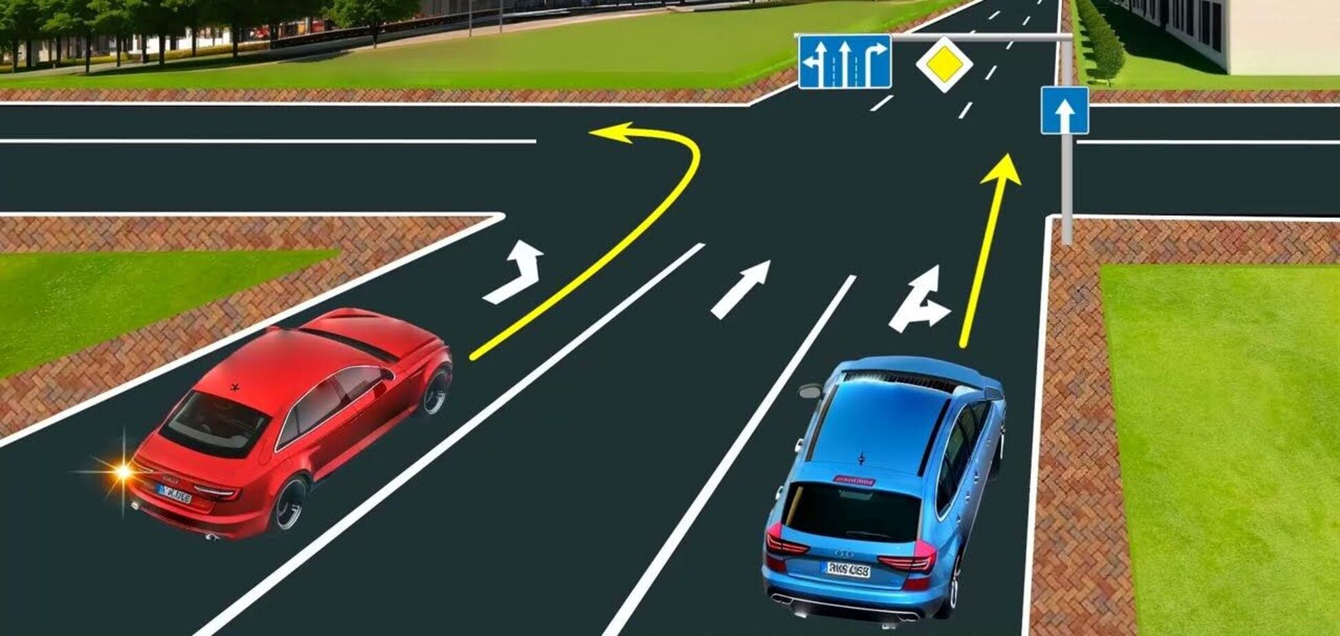 Какой водитель нарушит правила? Хитрое задание по ПДД