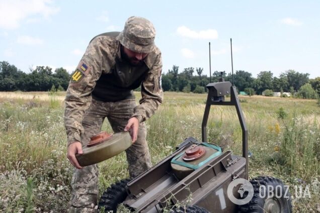 ВСУ показали наземные дроны, которые применяются на фронте