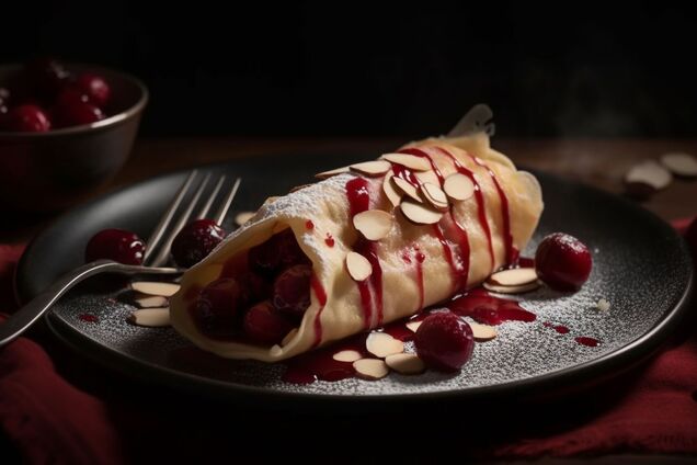 Найпростіший рецепт штруделя з вишнями: візьміть замість тіста звичайний лаваш