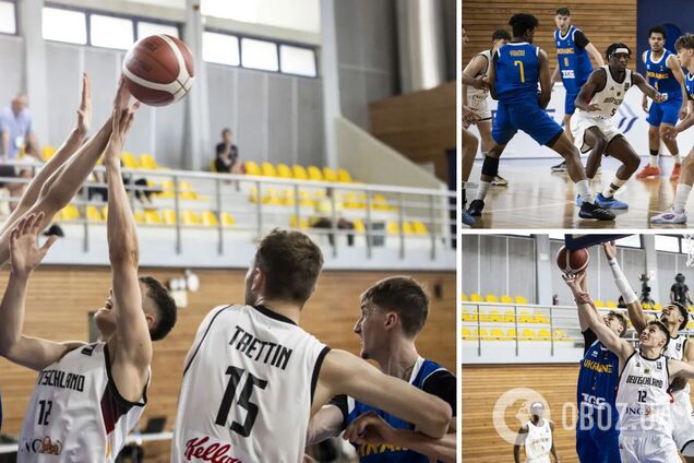 Сборная Украины с поражения стартовала на молодежном Евробаскете-2025