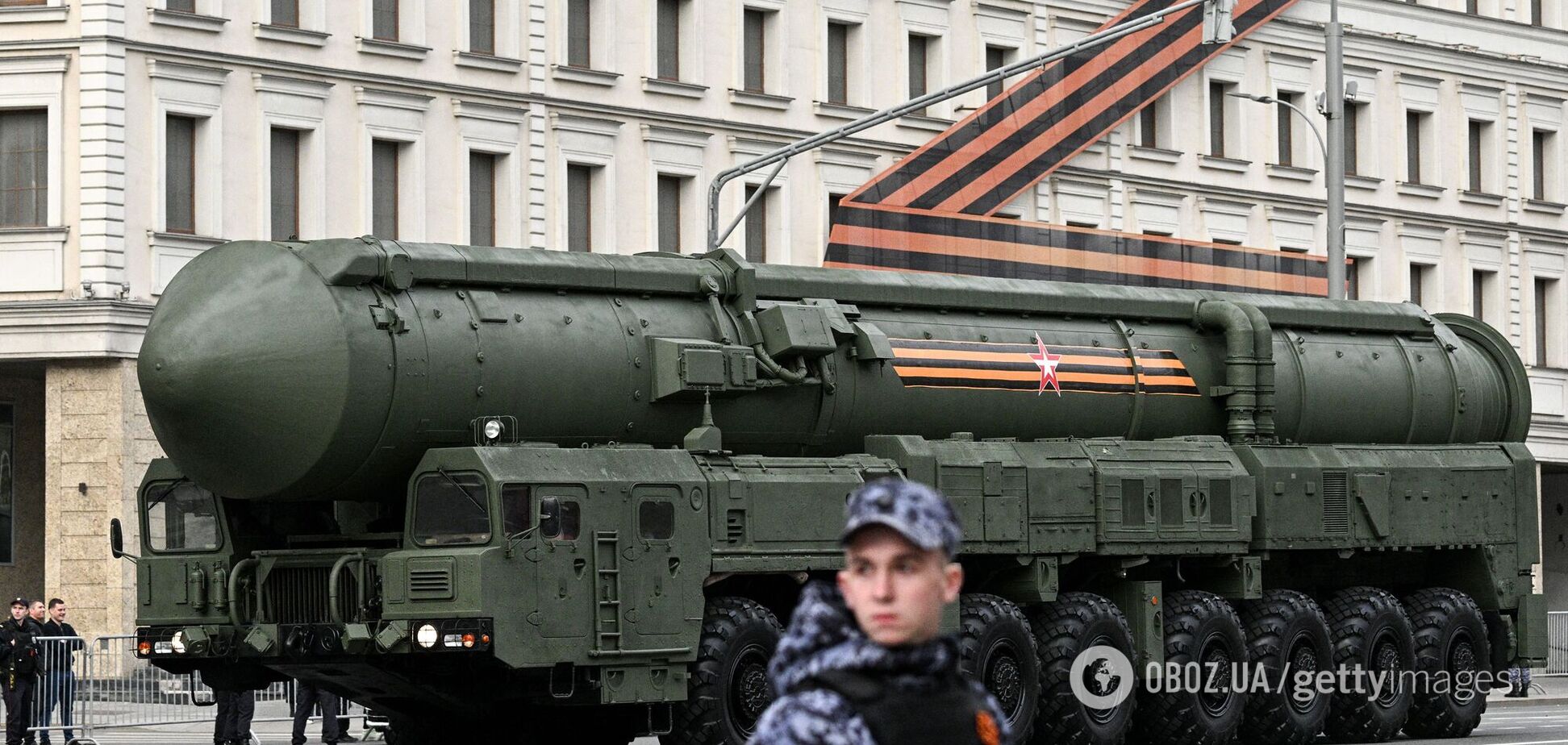 Российский 'Ярс' в Москве, 2023 год