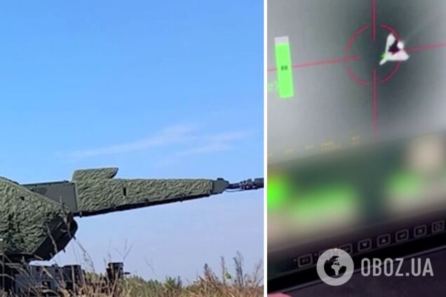 'Продуктивна робота надихає': у Повітряних силах показали роботу зенітного артилерійського комплексу Skynex по ворожих БПЛА. Відео