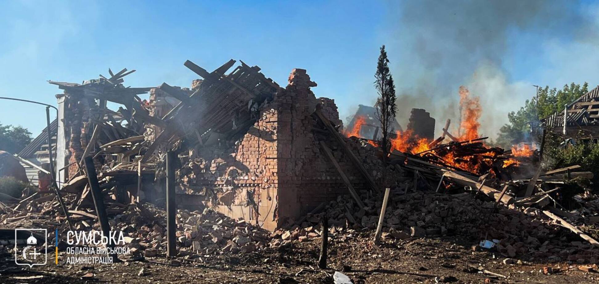 Російські дрони атакували Суми: загинув цивільний, частина міста залишилася без електропостачання