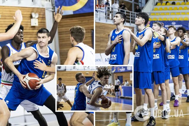 Украина проиграла Италии в третьем матче Евробаскета-2025 U-20