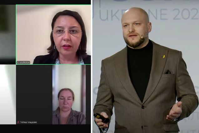 Комісія з відбору глави БЕБ 14 липня (ліворуч) і переможець конкурсу Олександр Цивінський (праворуч)