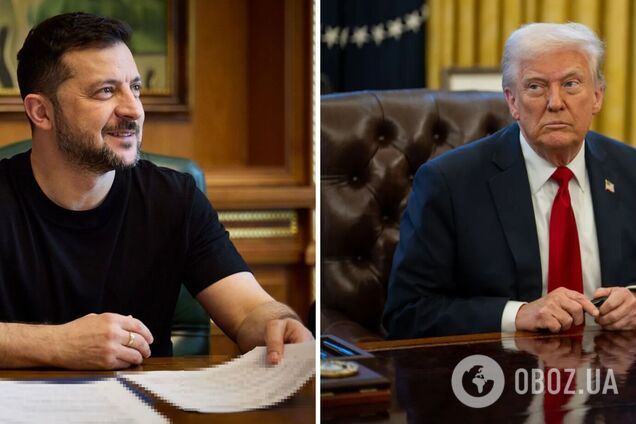 Зеленский и Трамп