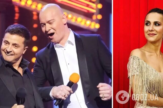 У 'Лисого' з 'Кварталу 95' в прямому ефірі попросили номер Зеленського: Кошовий розгубився і здивував відповіддю. Відео