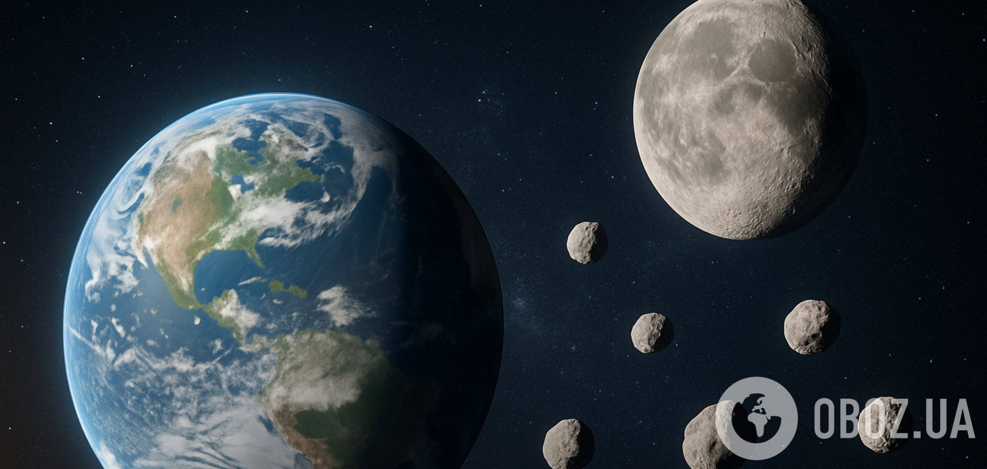 Навколо Землі можуть обертатися мінімум 6 'мінімісяців': звідки вони взялися