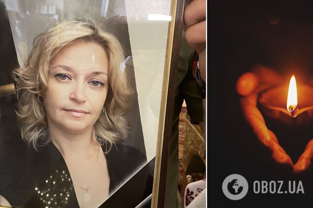 Ее убила Россия: в Полтаве простились с женщиной, которая умерла от ранений в результате удара БПЛА по ТЦК. Фото
