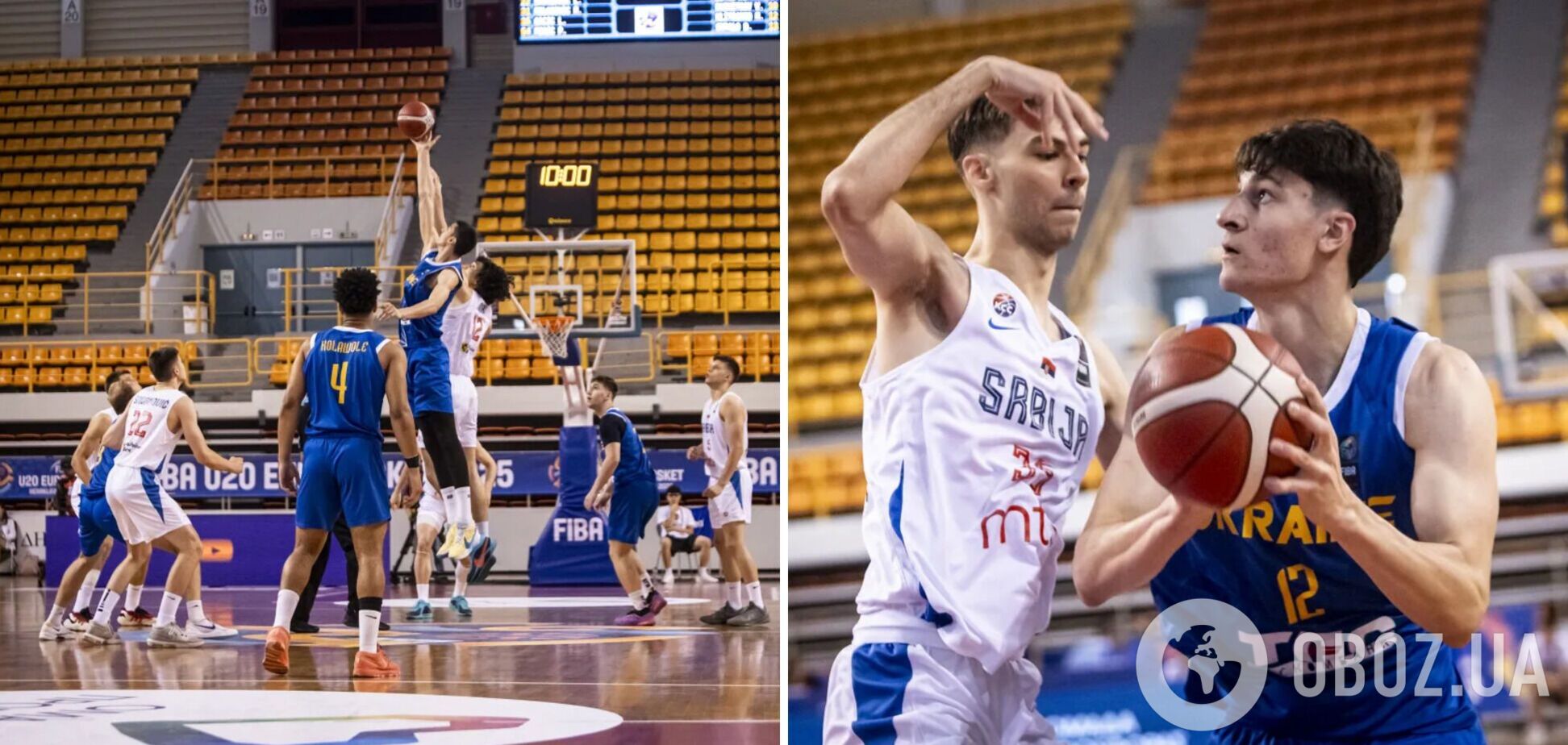 Украина проиграла Сербии и не смогла выйти в четвертьфинал Евробаскета U-20