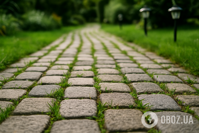 Як позбутися бурʼяну на бруківці: дієві засоби