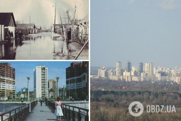 В сети показали, как выглядела Троещина в Киеве в 1970-х годах. Старые фото