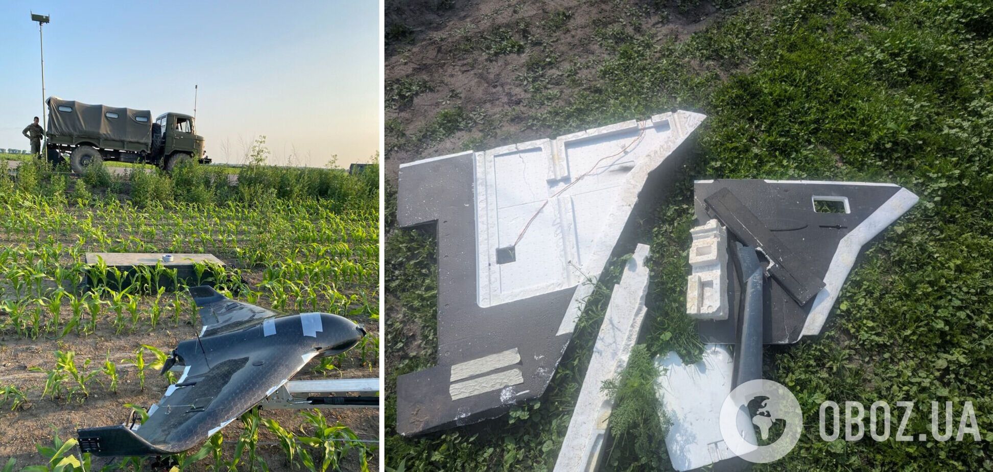 Дрон-перехватчик сбил Шахеда