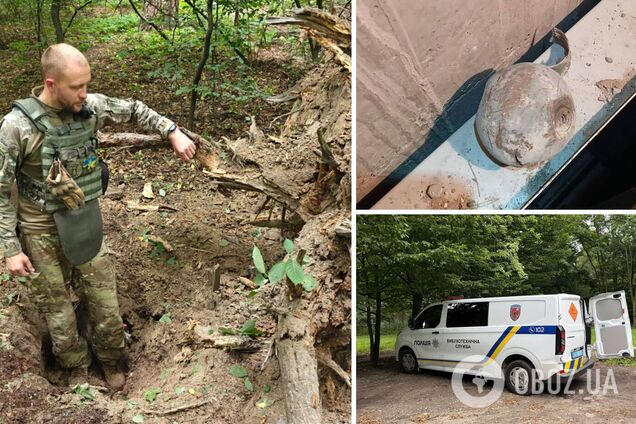 Нашли в шахте лифта: в Киеве взорвали кассетный боеприпас из поврежденного дома. Фото