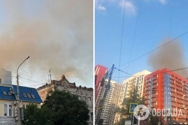 У Росії спалахнула масштабна пожежа на території військової частини. Відео