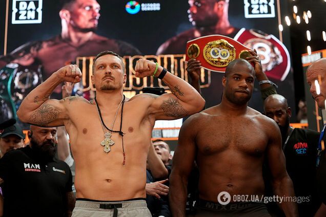 'Слава Україні!' Дюбуа знову злякався, дивлячись в очі Усику перед реваншем. Відео