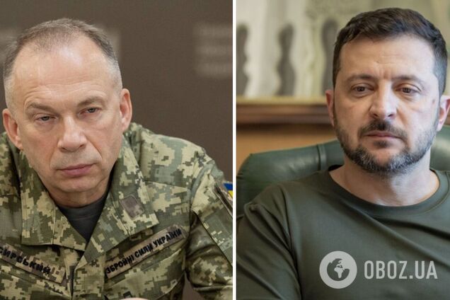 Сирський доповів Зеленському про ситуацію на фронті