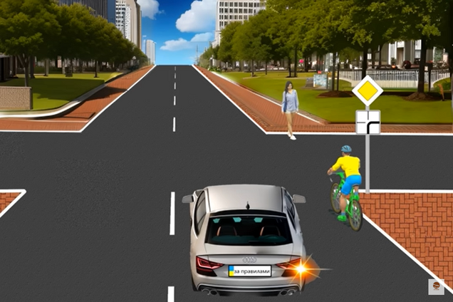 Кого надо пропустить? Задание для водителей