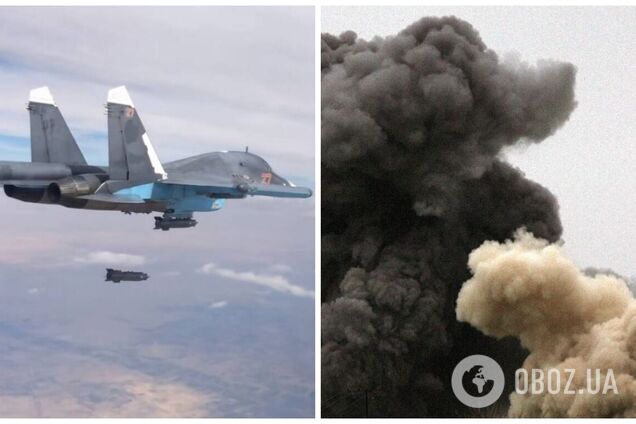 Войска РФ атаковали Шостку дронами и КАБами: есть разрушение и масштабный пожар