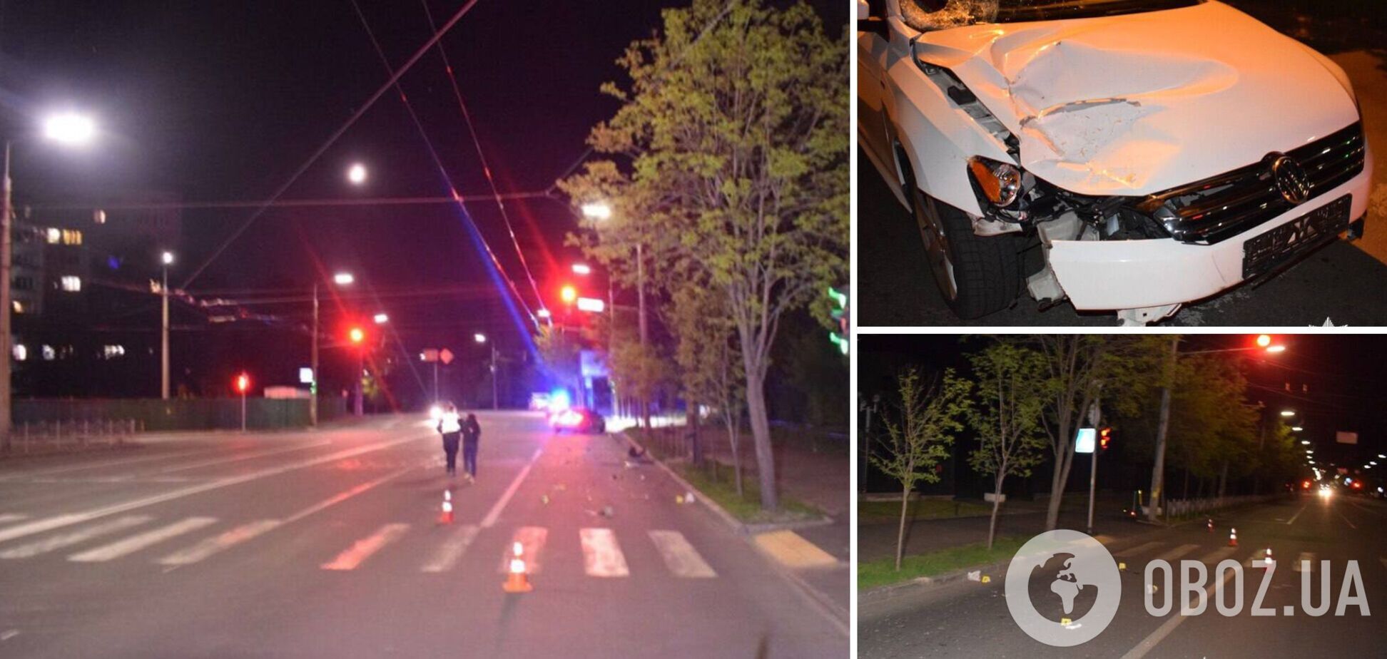 В Киеве пьяный водитель на пешеходном переходе сбил насмерть мужчину. Подробности дела и фото