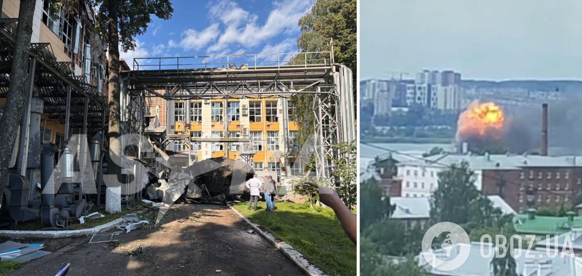 На ижевском заводе 'Купол' в результате украинской атаки повреждены четыре цеха: работа предприятия остановлена. Фото