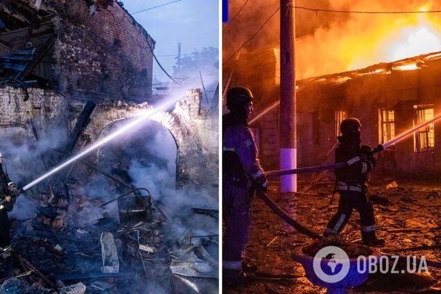 Оккупанты атаковали Харьков и область: вспыхнули пожары, пострадали три человека. Фото и видео