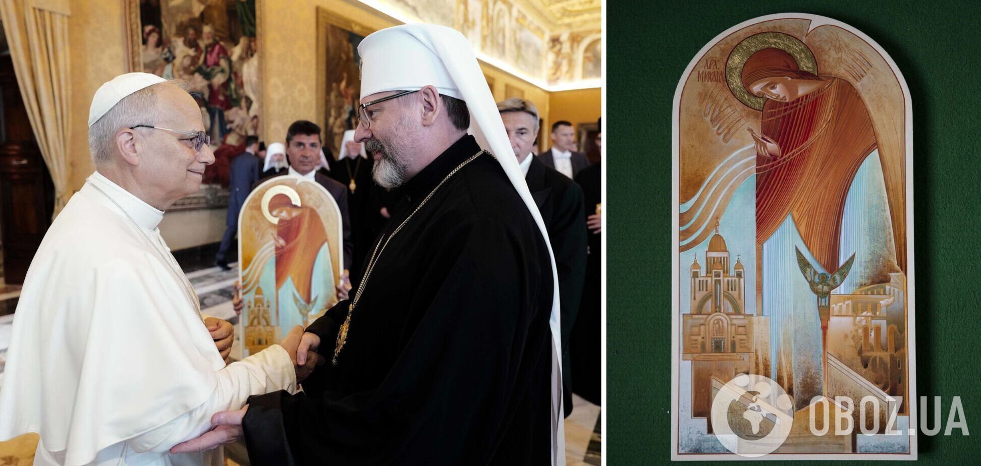 'Давайте оставаться едиными в одной вере и одной надежде': Папа Лев XIV встретился с епископами Синода УГКЦ. Фото