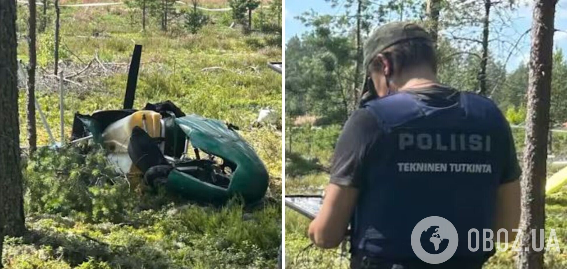 В Финляндии разбился самолет, один человек погиб: все подробности. Фото