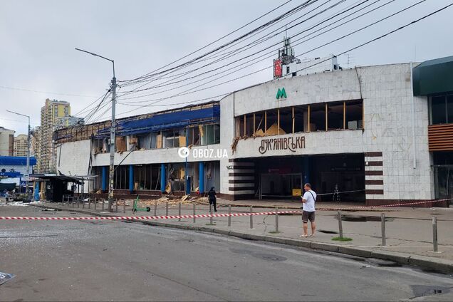 У Києві внаслідок обстрілу РФ знову пошкоджено станцію метро 'Лук’янівська'. Подробиці, фото та відео