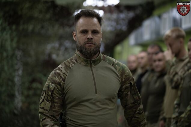 Невосполнимая потеря: на Донетчине погиб командир бригады Нацполиции 'Лють' Максим Казбан. Фото