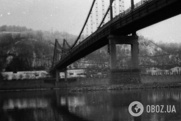 В сети показали, каким видели Киев его жители в 1966-м: вид с Труханова острова. Фото из семейного архива