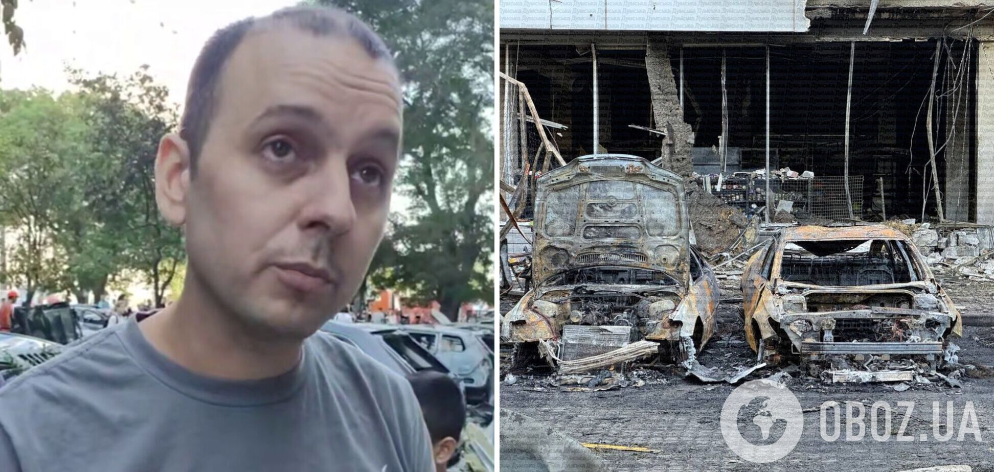 Уламки скрізь і згорілі авто: з'явились нові кадри наслідків атаки РФ на Одесу і розповідь очевидців. Відео
