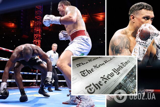 'Різкість Усика здалася підлою': що світові ЗМІ писали про українця після 'безжальної' перемоги над Дюбуа і чи вважають найкращим бійцем в історії