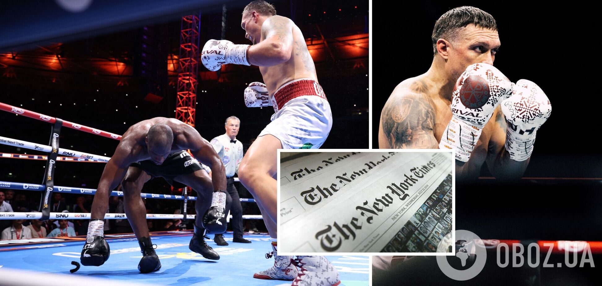'Резкость Усика показалась подлой': что мировые СМИ писали об украинце после 'безжалостной' победы над Дюбуа и считают ли лучшим бойцом в истории