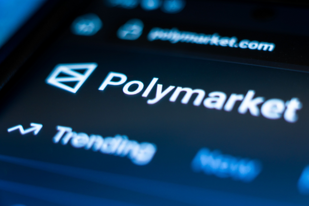 Головна сторінка Polymarket. Ілюстрація