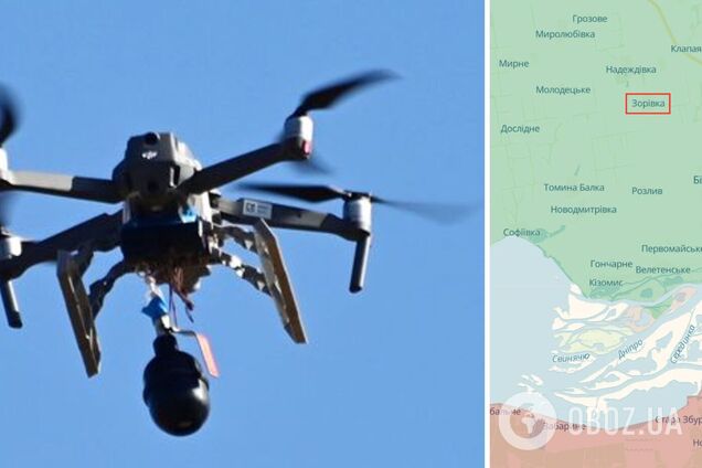 Окупанти атакували дроном двох дітей на Херсонщині