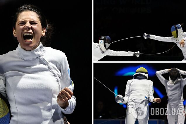 Вперше за 22 роки! Українка останнім уколом виграла чемпіонат світу з фехтування