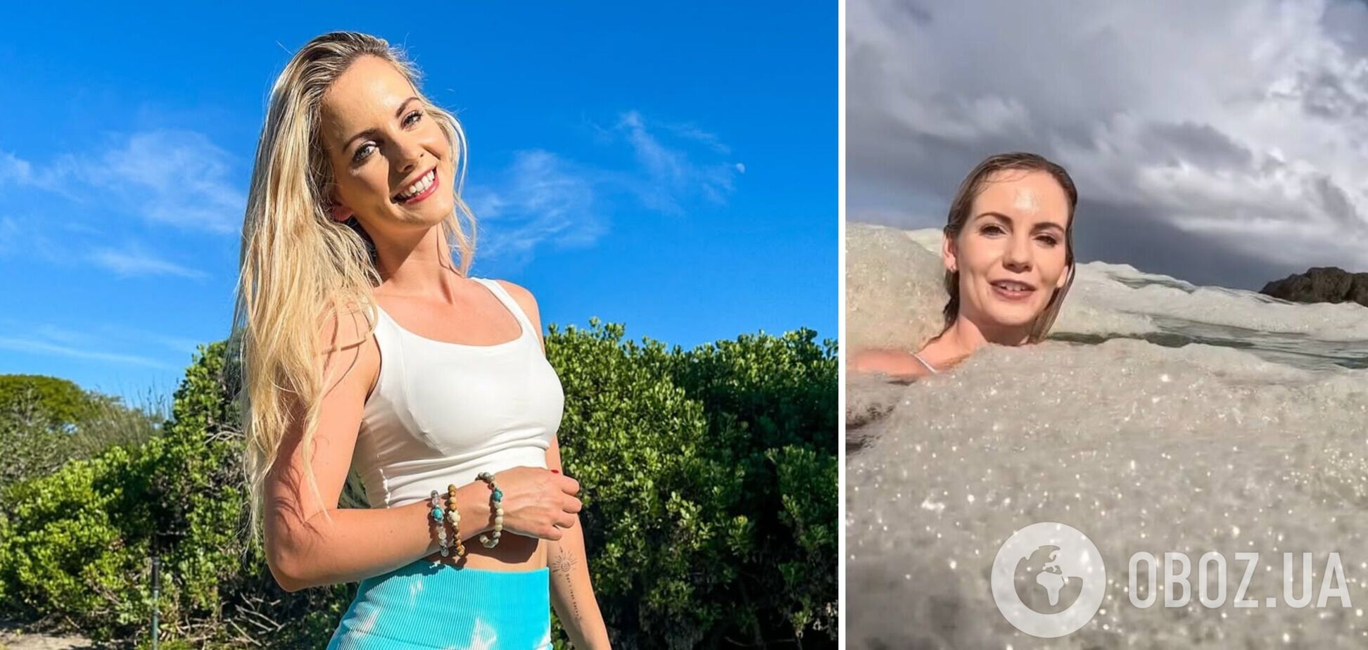 'Це не піна, а стічні води'. Інфлюенсерка з Кейптауна спантеличила мережу відео, як плаває в каламутній воді