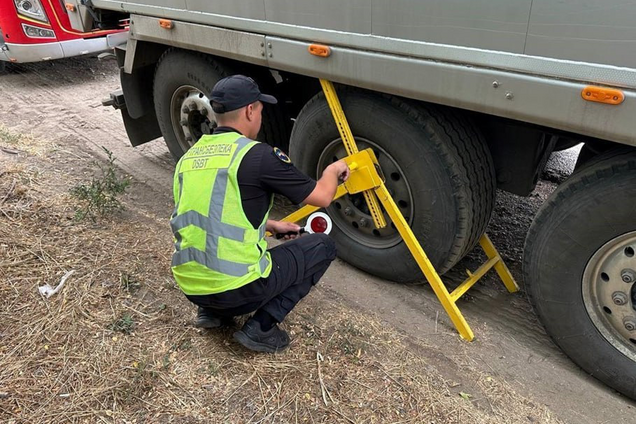 Перевірки вантажного транспорту в Україні в липні 2025 року