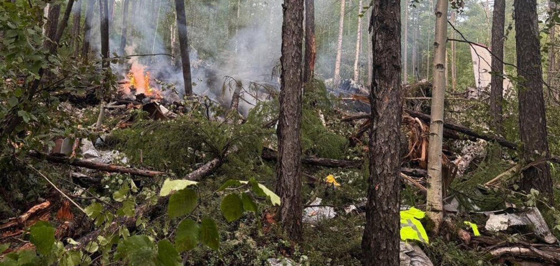Нашли обломки: в России разбился пассажирский самолет с десятками человек на борту. Видео