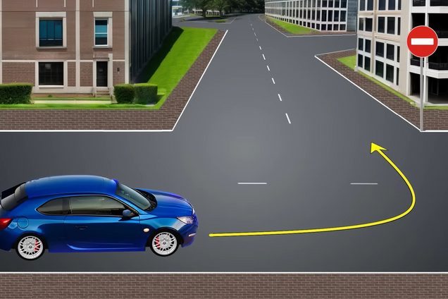 Чи дозволено поворот? Тест на знання ПДР