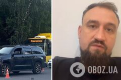 В Киеве волонтер Денис Кошельник в состоянии опьянения попал в ДТП и скрылся, впоследствии его задержали: все подробности, фото и видео