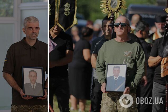 'Пришли в армию, чтобы защищать родную землю': на Прикарпатье попрощались с военными, погибшими во время отражения массированного удара РФ