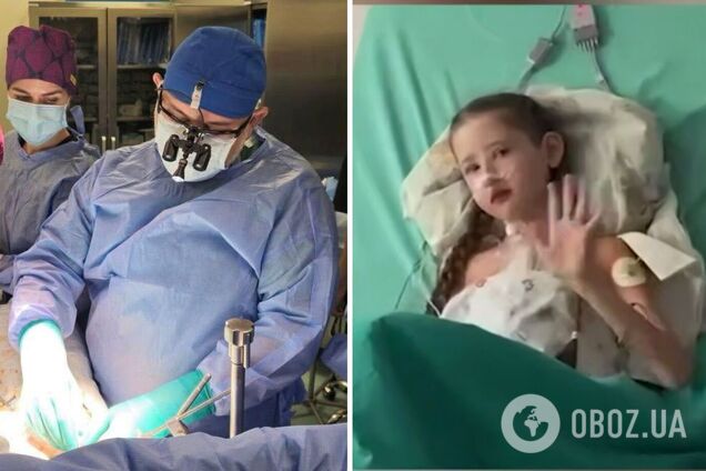 В Киеве пришла в сознание 12-летняя девочка, которой пересадили сердце во время обстрела РФ. Видео