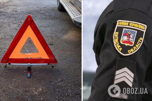 Под Киевом пьяный водитель сбил насмерть женщину и скрылся с места ДТП. Подробности и фото