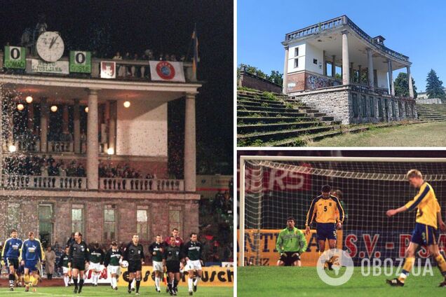 Заброшен и разрушен: как сейчас выглядит стадион в Словении, где Шовковский пропустил гол с центра поля. Фото