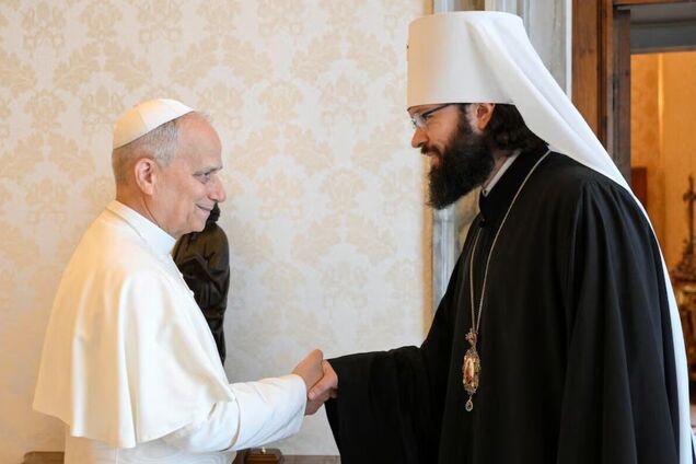 Папа Римський вперше прийняв у Ватикані представника РПЦ